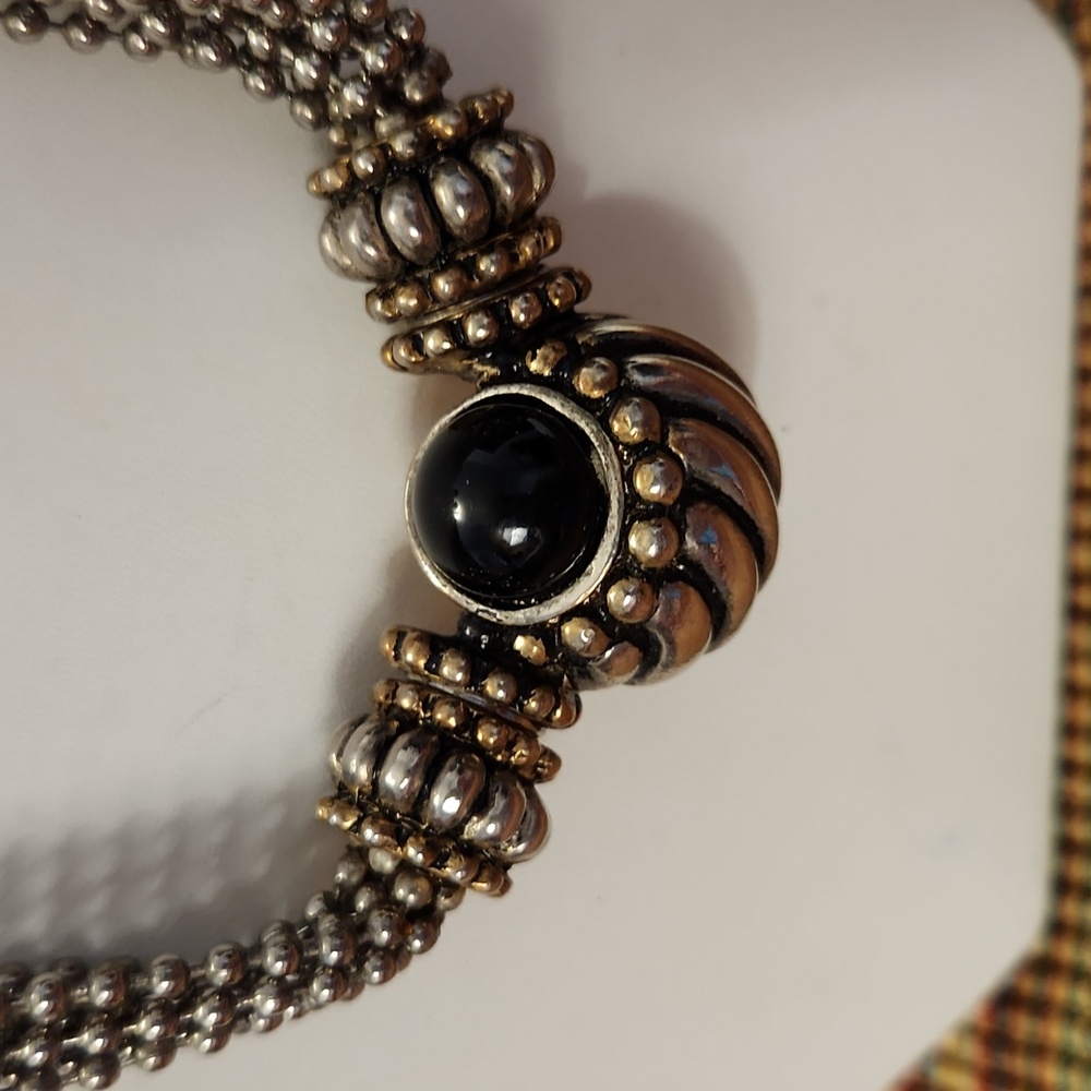 Modern Choker & Clip Earrings - Picture 1 of 5